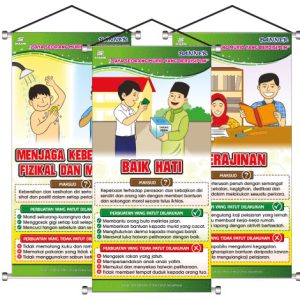 Banner Saya Seorang Murid Yang Berdisiplin