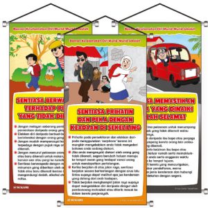Banner Keselamatan Diri Murid-Murid Sekolah