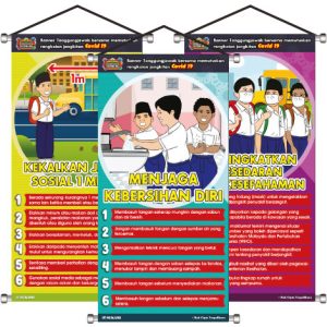 Banner Tanggungjawab Bersama Memutuskan Rangkaian Jangkitan Covid 19