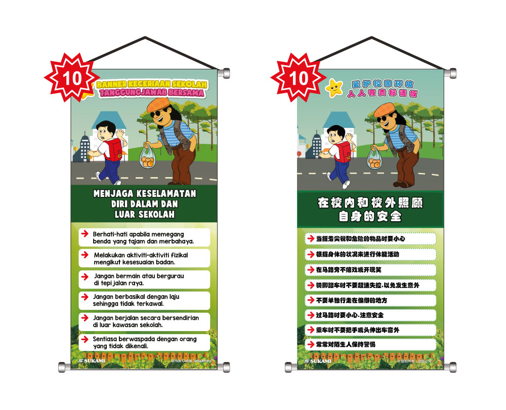 Banner Keceriaan Sekolah Tanggungjawab Bersama - Image 11