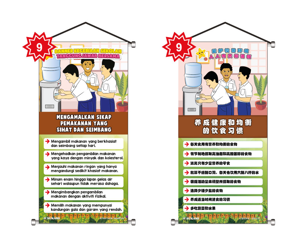 Banner Keceriaan Sekolah Tanggungjawab Bersama - Image 10