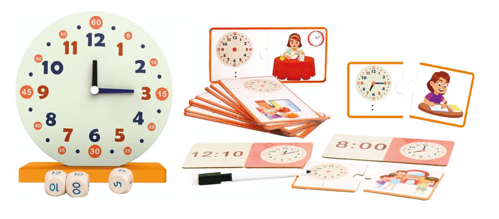 Wooden Learning Clock - Image 2