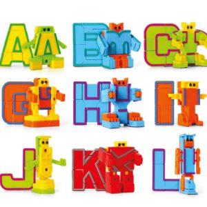 Alphabet Robots Learning Set