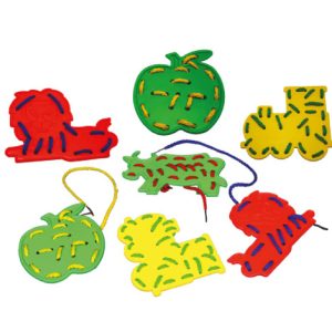 Educational Picture Lacing Set