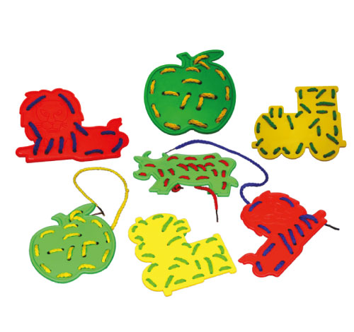 Educational Picture Lacing Set